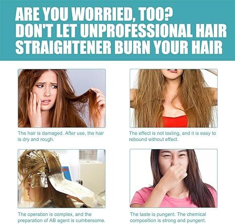 Hair Straightener Cream Silk & Gloss Straightening Protein