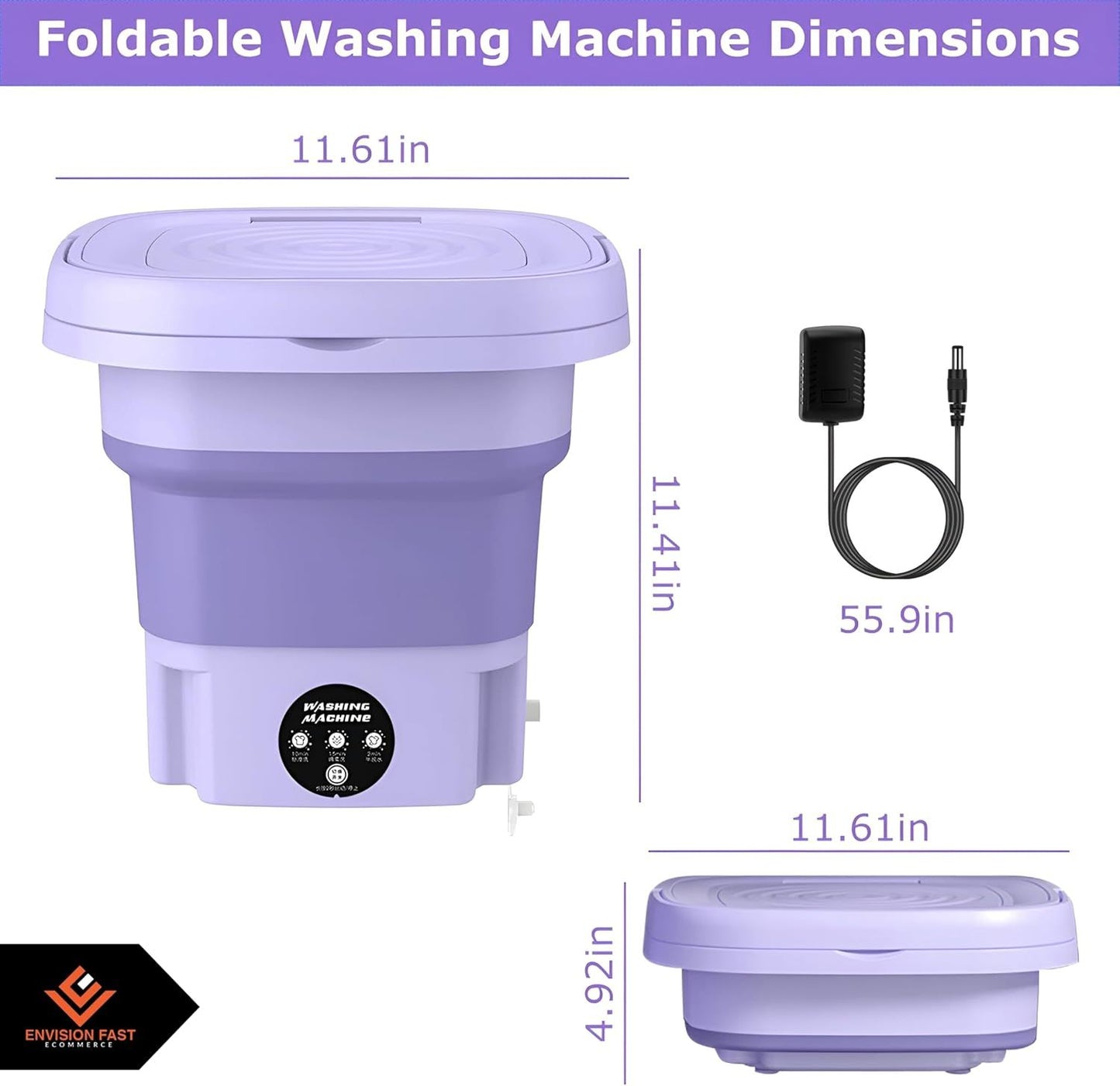 Mini Washing Machine AED 38
