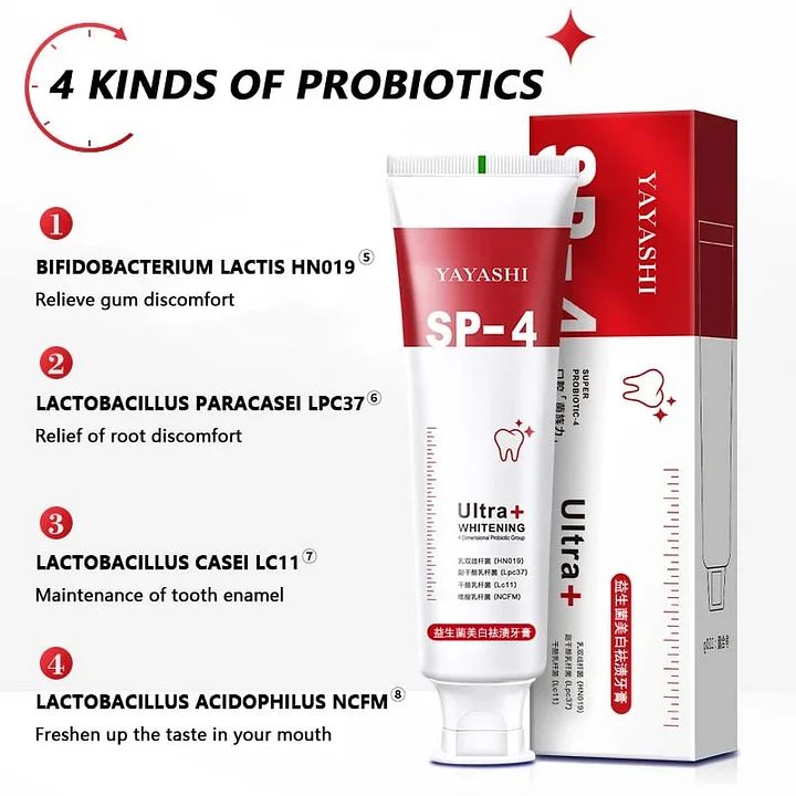 Sp4 Teeth Whitening Toothpaste