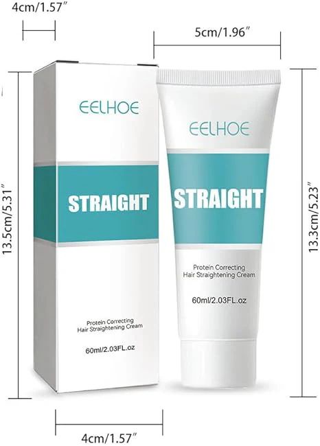 Hair Straightener Cream Silk & Gloss Straightening Protein